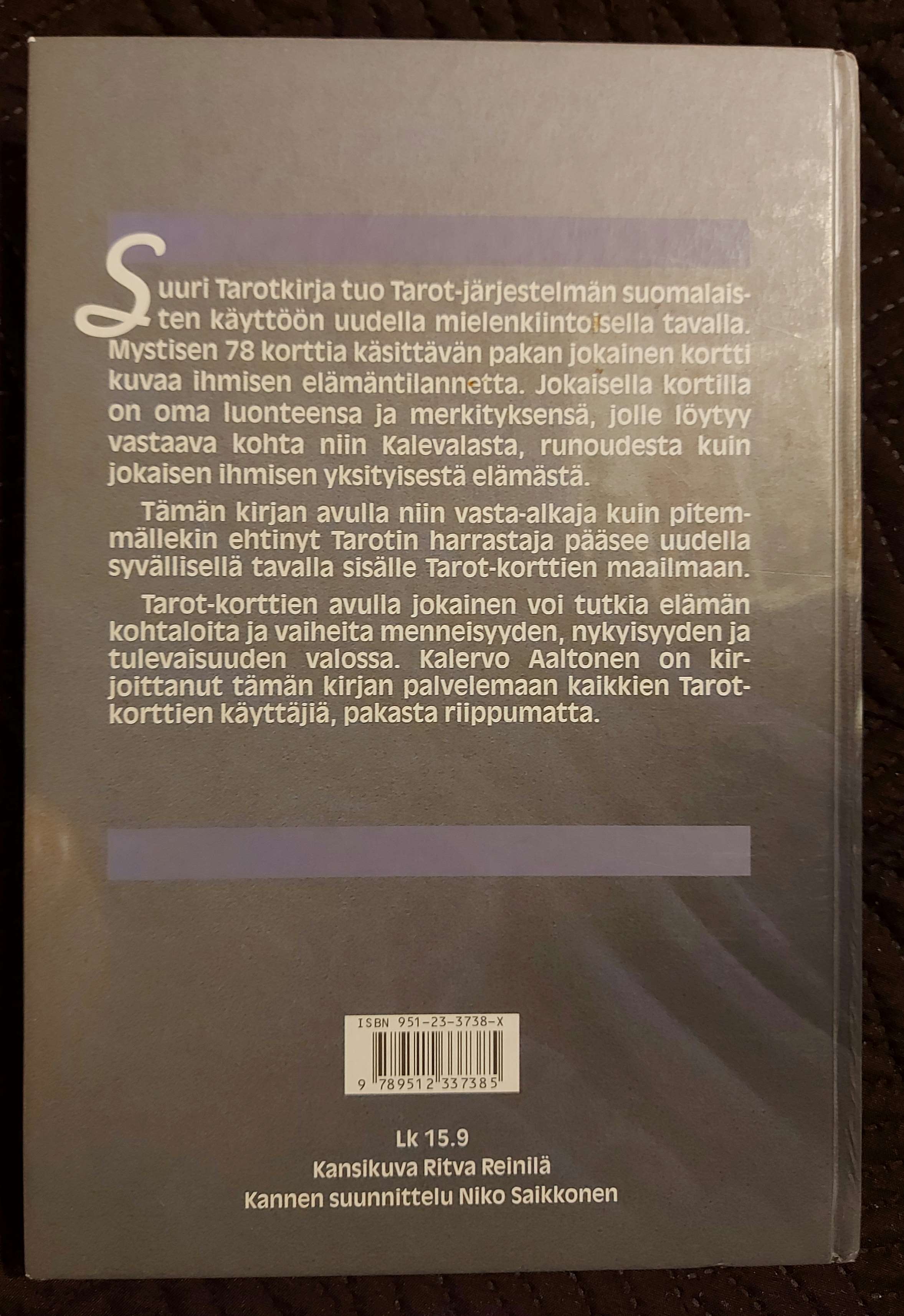 027 Suuri tarot kirja takakansi